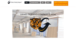 Desktop Screenshot of grimestrucking.com